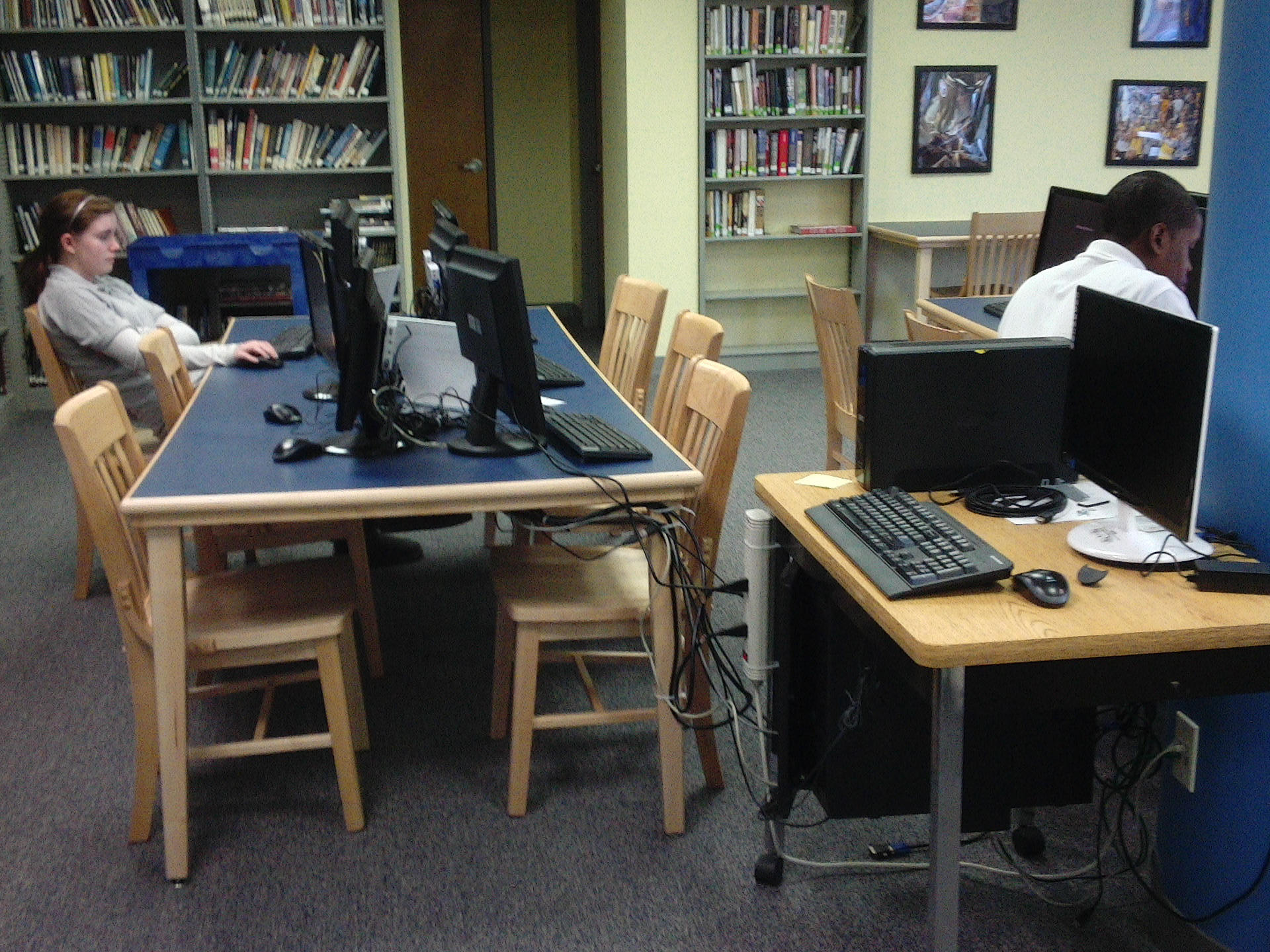 Library table